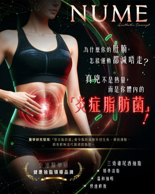 為什麼你的肚腩，怎樣運動都減唔走？ 真兇不是熱量，而是你體內的「炎症脂肪菌」！